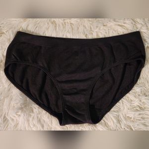 VICTORIAS SECRET BODY BY VICTORIA HIPHUGGER BLACK MEDIUM PANTIES
